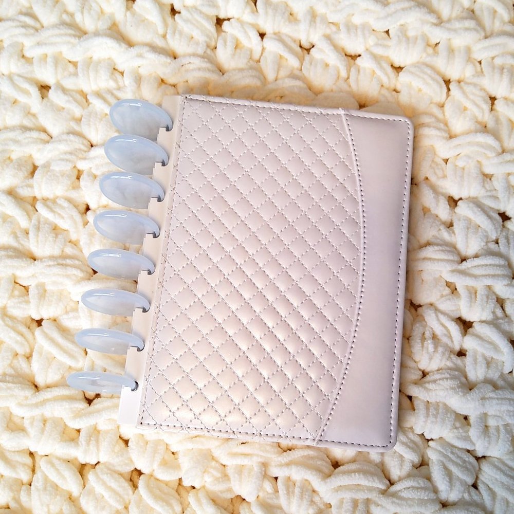 Arc Quilted Half Letter Discbound Agenda Cover